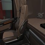 Dark brown interior for DAF XG v0.8