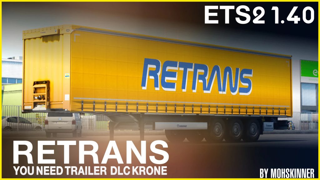 Trailer Krone Profiliner [ReTrans] - ETS2 1.40