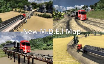 New M.D.E.I Map Save Game Profile ETS2 1.30 to 1.40