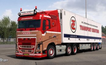 Volvo FH16 2012 Ronny Ceusters Skin Pack v1.0