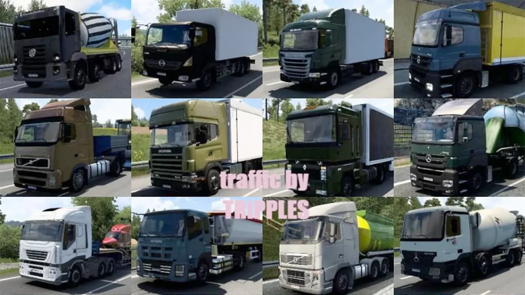 Ai trucks traffic pack v1.5