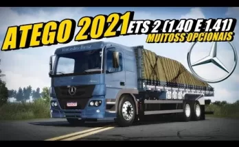 Atego MLK BB Truck Mod ETS2 1.40 and 1.41