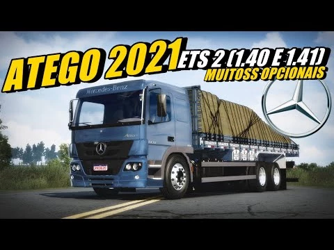 Atego MLK BB Truck Mod ETS2 1.40 and 1.41