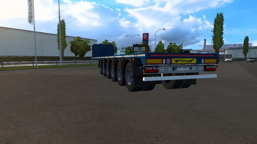 Ballast Trailer 6 Axles v1.0