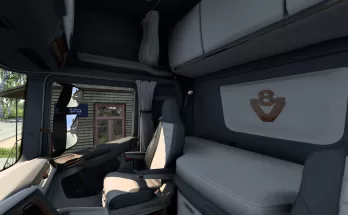 CUSTOMIZABLE SCANIA NEXT-GEN WOOD DETAILED INTERIOR 1.41