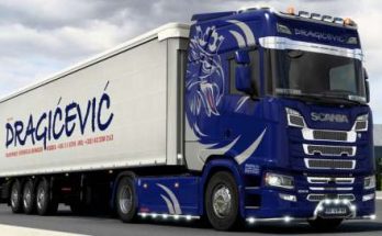 Dragićević Scania S Combo v1.0