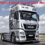 MAN TGX Euro 6 Stock Sound v1.0
