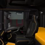 Scania 2016 S&R Black - Yellow LUX Interior 1.41.x