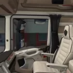 Scania S & R White Lux Interior 1.41.x