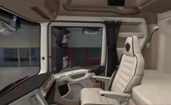 Scania S & R White Lux Interior 1.41.x
