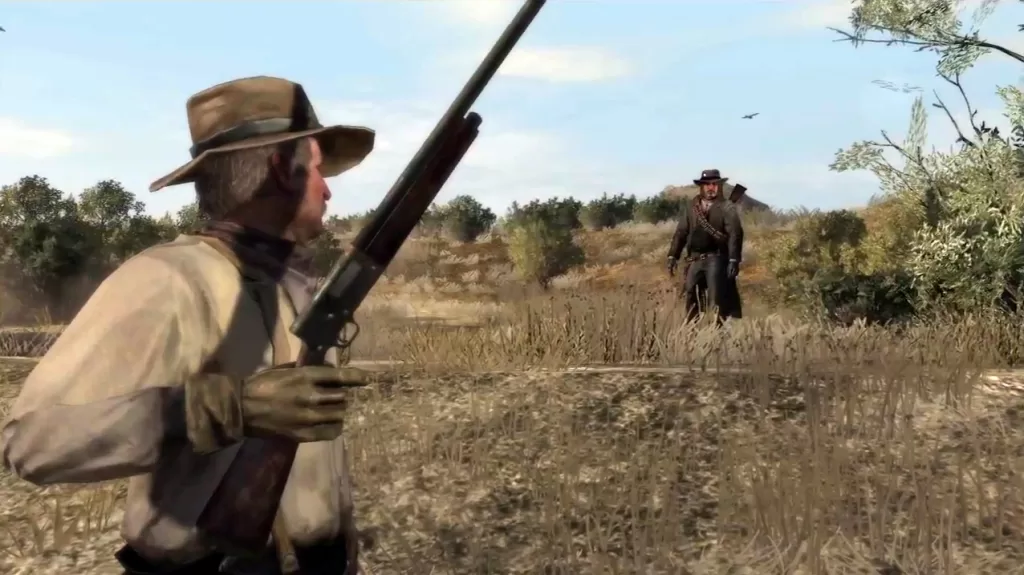Jack- excuse me, you Edger Ross?  Ross- do I know you?  Jack- oh, forgive me for startling you sir. I have a message for you. my name is Jack Marston - you knew my father.  Ross- ah, I see... I remember your father.  Jack- I've come for you Ross!  Ross- and you boy, have sure as shit found me.         this mod simply adds Edger's skeleton and hat on that river bank.