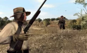 Jack- excuse me, you Edger Ross? Ross- do I know you? Jack- oh, forgive me for startling you sir. I have a message for you. my name is Jack Marston - you knew my father. Ross- ah, I see... I remember your father. Jack- I've come for you Ross! Ross- and you boy, have sure as shit found me. this mod simply adds Edger's skeleton and hat on that river bank.