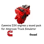 CUMMINS ISX ENGINES & SOUNDS PACK V1.0 1.41.X