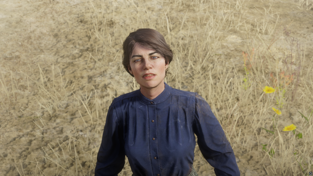 RDR1 Accurate hair for Abigail