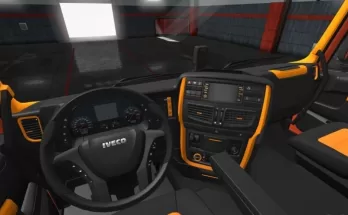 Iveco Hi-Way Black - Orange Interior 1.41.x