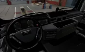 MAN TGX Black Interior 1.41.x