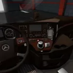 Mercedes Actros MP4 LUX Wood Interior 1.41.x