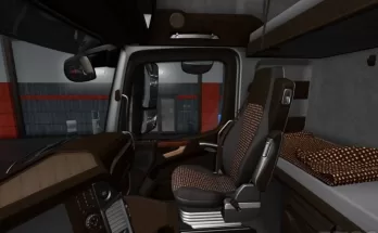 Mercedes Actros MP4 LUX Wood Interior 1.41.x