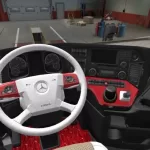 Mercedes Benz MP4 White - Red - Beige Interior 1.41.x