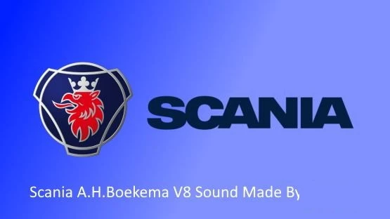 Scania A.H. Boekema V8 Sound 1.41