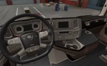 Scania S & R Beige Interior 1.41.x