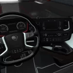 Scania S & R Black - White Interior 1.41.x