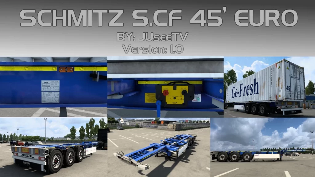 Schmitz S.CF 45' Euro by JUseeTV v1.0 1.41