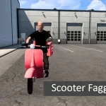 Scooter Faggio v3.0 for ETS2 1.41