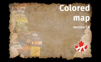 COLORED MAP FOR PROMODS CANADA V1.0