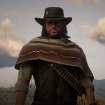 RDR1 Short Mexican Poncho for Javier