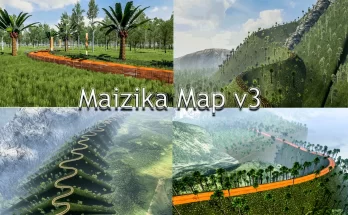 Maizika Map v3 Save Game Profile ETS2 1.36 to 1.42