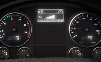 MAN TGX Realistic Dashboard Computer 1.41.x