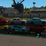 Ownable Car Transporter Semi Trailer 1.42