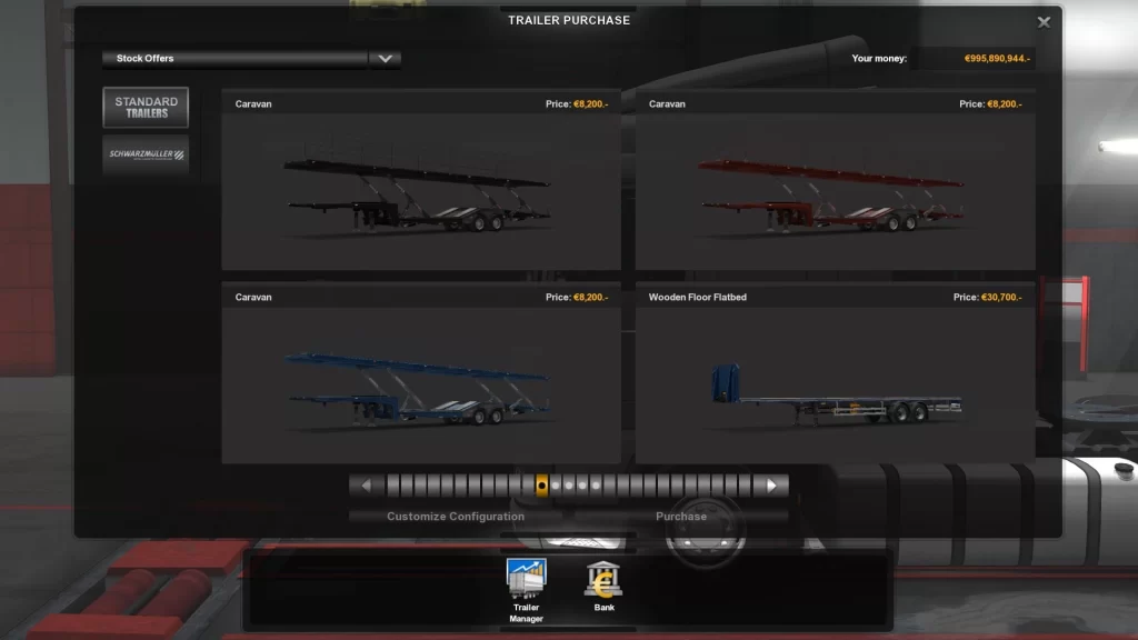 Ownable Car Transporter Semi Trailer 1.42