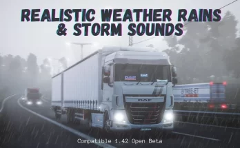 Realistic Weather Rains & Storm Sounds v1.0