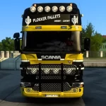 Scania RJL Plokker Pallets skin v1.0