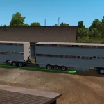 Semi trailer-cattle carrier in ownership 1.42