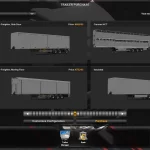 Semi trailer-cattle carrier in ownership 1.42