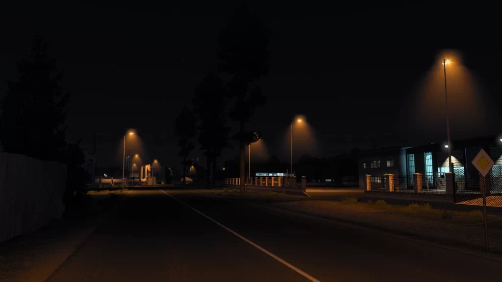 Street Lamps with fog 1.42
