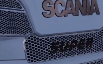 Super logo only for Scania S 2016 1.41-1.42