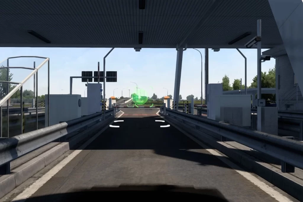 Toll barrier clearance-distance v1.0