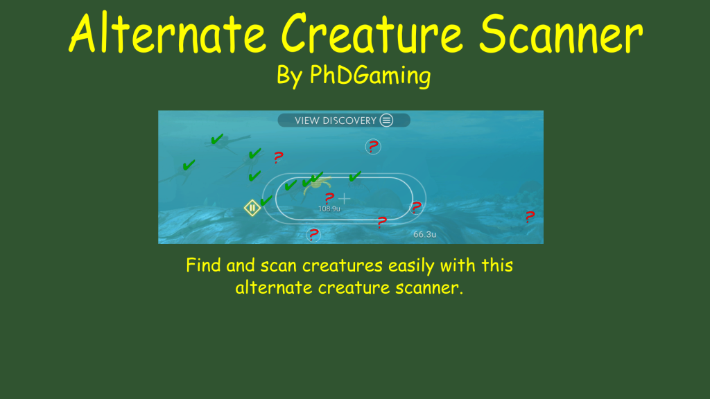Alternate Creature Scanner