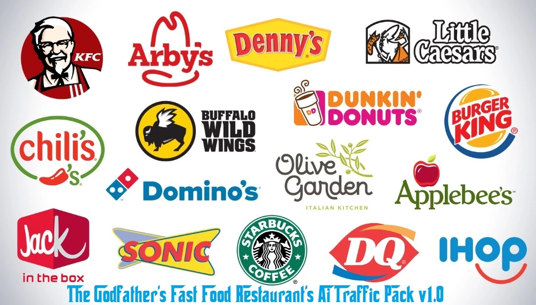 THE GODFATHER'S FAST FOOD RESTAURANT'S AI TRAFFIC PACK V1.0 - Allmods.net