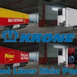 Krone Cool Liner skin pack v1.0