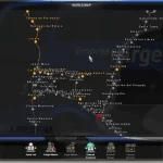 Map Ceibo v1.9 Save Game Profile for ETS2 1.40 to 1.43