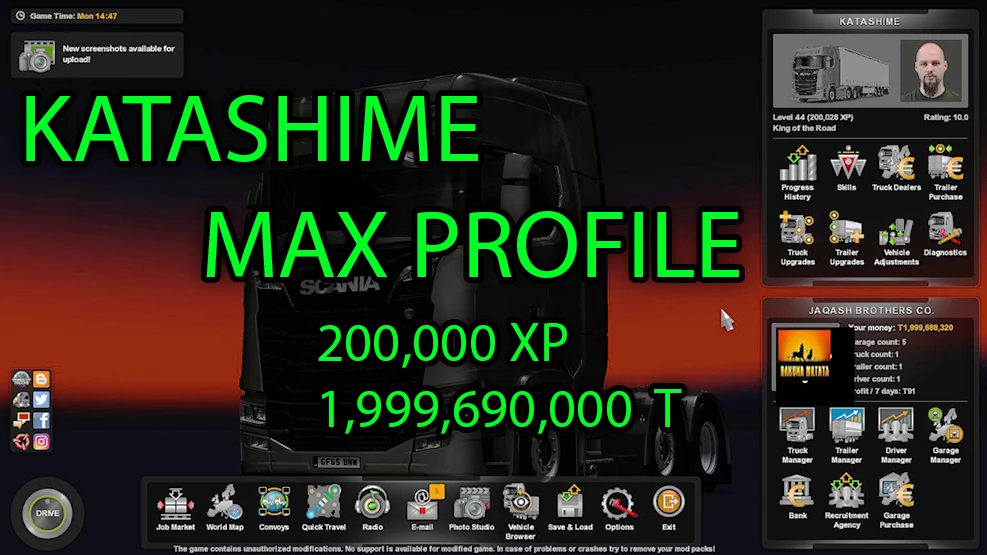 MAX PROFILE for Katashime map v1.2 1.42