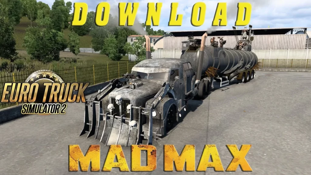 Scania 111s MADMAX Truck + Trailer v1.1 1.42.x