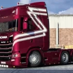 Changeable metallic paintjob for the Scania NG 1.43
