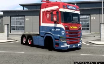 HANSTHOLM CONTAINER TRANSPORT SCANIA R 2016 SKIN v1.0