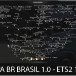 New MAPA BR BRASIL 1.0 - ETS2 1.43